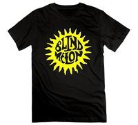 IKOKO Blind Melon Faces Die Cut Unisex 100% Cotton Short-Sleeve T-Shirts Black S