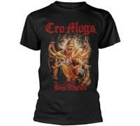 IKOKO CRO-Mags Best Wishes Unisex 100% Cotton Short-Sleeve T-Shirts Black XXXL