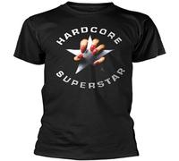 IKOKO Hardcore Superstar Black Album Unisex 100% Cotton Short-Sleeve T-Shirts Black S