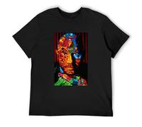 IKOKO Joe Rogan Reaching out from The Kali Yuga Unisex 100% Cotton Short-Sleeve T-Shirts Black S
