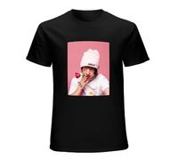 IKOKO Lil Xan Xanarchy Unisex 100% Cotton Short-Sleeve T-Shirts Black XXXL