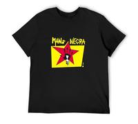 IKOKO Mano Negra Manu Chao Unisex 100% Cotton Short-Sleeve T-Shirts Black XL