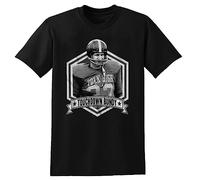 IKOKO Married with Children Touchdown Bundy Al TV Sitcom Polk High Unisex 100% Cotton Short-Sleeve T-Shirts Black M