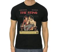 IKOKO The Sting Cult Movi Casual Unisex 100% Cotton Short-Sleeve T-Shirts Black XXL