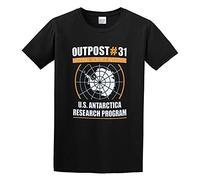 IKOKO Thing Outpost 3 Unisex 100% Cotton Short-Sleeve T-Shirts Black S