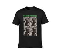 IKOKO Vegan The Smiths Meat Is Murder Army Helmet British English Unisex 100% Cotton Short-Sleeve T-Shirts Black XXL