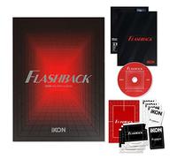 iKON - 4th Mini Album [FLASHBACK] (PHOTOBOOK-RED ver.) Photobook + CD + Postcard Set + Photo Sticker + Polaroid Set + Photocard Set + Slfie Photocard