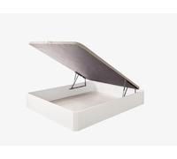 Ikon Canapé Completo XL 30mm Blanco 150x200 con Montaje, Cama con Almacenamiento