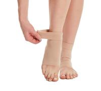 IKOPFLN 1 par de calcetines acolchados de patinaje sobre hielo con protección de tobillo almohadilla de gel para hockey patín tobillos elásticos para botas de deporte, correr