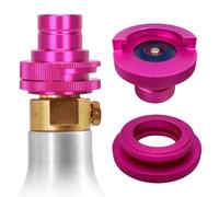 IKOPFLN 1 Pieza botella co2,Adaptador rápido de CO2 para burbujas de soda,Adaptador rápido de CO2 compatible para botella de chorro de soda,Compatible para Duo/Art/Terra Soda,TR21-4