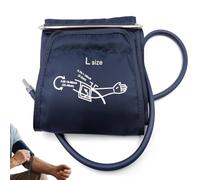 IKOPFLN 1 Pieza omron tensiometro,Pulsera tensiómetro 22-42 cm, pulsera elástica normal (azul), tensiómetro de brazo con conector, compatible con tensiómetro de brazo