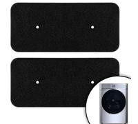IKOPFLN 2 pcs Filtro Secadora,filtro de esponja,Filtro de Espuma Secadora para Hoover Candy 40006731,esterilla de filtro para Secador de Condensación y Bomba de Calor,275 x 125 x 10 mm,negro
