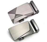 IKOPFLN 2 piezas Hebilla de cinturón para hombre de 35 mm,hebilla cinturon,hebillas cinturon hombre,para cambiar mandril para hebilla de cinturón automático ajustable accesorios de cinturón(A)