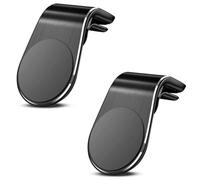 IKOPFLN 2 Soportes Magnéticos para Celular con Silicona Antideslizante y Soporte Giratorio, Doble Soporte Universal para Cualquier Tipo de Smartphone