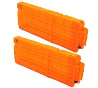 IKOPFLN 2pcs Capacidad de Reserva 12 Dardos Recarga Rápida Clip Cargador para Nerf N Strike Elite Series