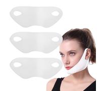 IKOPFLN 3 artículomascarilla para papada, mascarilla de ácido hialurónico, mascarilla de cinta | Mascarilla vegana Mascarilla de belleza Mascarilla reafirmante de mandíbula