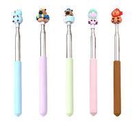 IKOPFLN 5 Piezas Capybara Pointer,Telescópica Profesores Puntero Extensible Puntero de Mano Dedo Puntero Palo Puntero Extensible de Mano para Profesores de Escuela Primaria y Jardín de Infancia