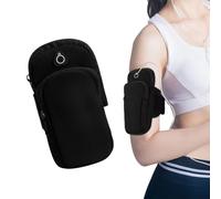 IKOPFLN Brazalete para móvil, brazalete deportivo, brazalete deportivo ajustable para móvil, brazalete impermeable para móvil, brazalete universal con soporte para móvil
