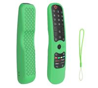 IKOPFLN Funda de silicona para mando a distancia compatible con mando a distancia LG AN-MR21GA AN-MR21GC MR22GA MR22GN MR23GA MR24GA, Funda protectora para mando a distancia LG(Verde luminoso)