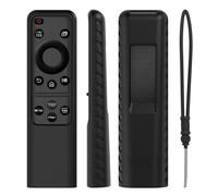 IKOPFLN Funda para Mando de Smart TV TM2360E 2023 2024 BN59-01432A 01439A 01432D Serie, para Neo QLED OLED TV TM2360E / TM2361E SolarCell Remote Case (Negro)