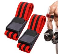 IKOPFLN Pack de 2 Bandas elásticas para Entrenamiento de oclusión de X Model Bandas elásticas para restricción del Flujo sanguíneo con Hebilla de liberación rápida