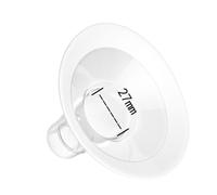 IKOPFLN Set de 2 Protectores de Pecho 27mm Compatibles con Extractores Medela - Repuesto MaxFlow Flex para Pump in Style, Swing, Symphony, Freestyle, Harmony y Otros Modelos