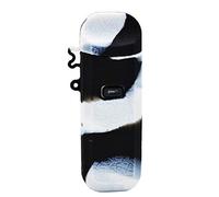 IKOPO RUILUL - Funda protectora de silicona para Smok Nord 2, kit de funda protectora antideslizante (negro y blanco)