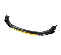 IKQOZPGN Alerón Delantero para Coche para Audi TT 2 Seats MK2 2007-2014, Modificación del Spoiler Difusor Lip Kit Decoración de Front Pala Protección para el Borde del Mentón,A-Yellow