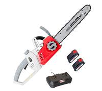 IKRA motosierra ICC 2/2035, incl. 2x batería y doble cargador rápido, longitud de espada 34,5cm