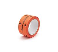 IKS COV-02 F24 Please Keep at least 5ft Distance Tape, Bright Orange