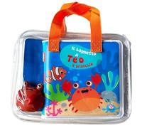 Il bagnetto di Teo il granchio. Impermealibri. Ediz. a colori. Con pupazzetto (Libri bagnetto)