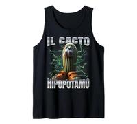 Il Cacto Hipopotamo Camiseta sin Mangas