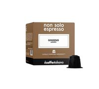 Il Caffè Italiano cápsulas compatibles con Nespresso Ginseng Amaro - 80 unidades | Cápsulas de café compatibles con Nespresso, con un sabor distintivo y decidido | Made in Italy | Frhome