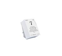 Il Calendario Filosofico 2026 con soporte de cartón, formato A7 de 7,4 x 10,5 cm, el primer y el original calendario de mesa con 365 días de frases filosóficas, cada día una frase, Made in Italy