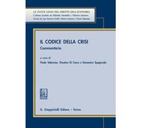 Il codice della crisi. Commentario (Nuove leggi del diritto dell'economia)