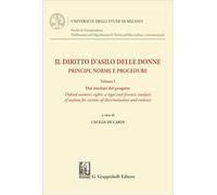Il diritto d'asilo delle donne. Principi, norme e procedure. Dai risultati del progetto «Defend women's rights: a legal and forensic analysis of ... Diritto pubblico italiano e sovranazionale)
