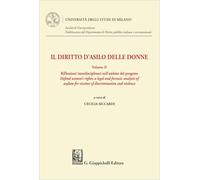 Il diritto d'asilo delle donne. Principi, norme e procedure. Riflessioni interdisciplinari nell'ambito del progetto «Defend women's rights: a legal ... Diritto pubblico italiano e sovranazionale)
