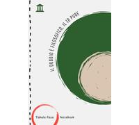 IL DUBBIO E' FILOSOFICO, IL 18 PURE | Tabula Rasa Notebook | Filosofia | Quaderno divertente università | Appunti | Regalo per amico, amica, coinquilino, studenti | Sessione Esami