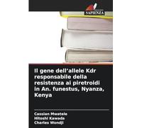 Il gene dell'allele Kdr responsabile della resistenza ai piretroidi in An. funestus, Nyanza, Kenya