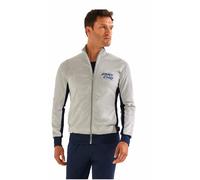 Il Granchio Chándal para hombre de verano de felpa de algodón apto para las 4 estaciones - 100% algodón - Chándal completo deportivo ligero, 1010 Gray, XL