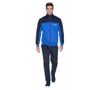 Il Granchio Chándal para hombre de verano de felpa de algodón apto para las 4 estaciones - 100% algodón - Chándal completo deportivo ligero, 1002 BLUETTE, XL