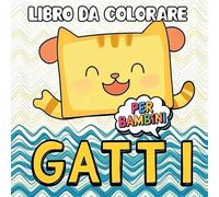 Il Grande Libro da Colorare Gatti: Rilassati e colora bellissimi disegni di gatti - Un regalo creativo e divertente per compleanni e festività.