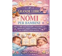 Il grande libro dei nomi per bambini: oltre 1500 nomi maschili e femminili con significato, origine, varianti e idee per scegliere il nome perfetto.