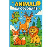 Il Magico Mondo degli Animali - Libro da Colorare: Perfetto per bambini dai 4 ai 8 anni