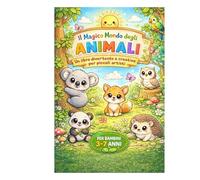 Il Magico Mondo degli Animali: Un libro divertente e creativo per piccoli artisti