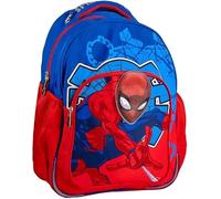 il megastore dei giocattoli e Giochiamo Mochila infantil original con diseño de personaje - Mochila escolar grande 42 cm para escuela primaria, ligera, resistente y con correas ajustables, Spiderman
