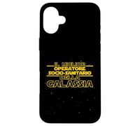 Il Miglior Operatore socio-sanitario della Galassia Carcasa para iPhone 16 Plus