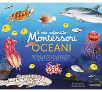 Il mio cofanetto Montessori degli oceani. Ediz. a colori. Con 90 carte degli animali. Con 5 carte degli strati dell’oceano. Con 43 etichette. Con 5 tavole anatomiche