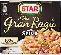 Il mio Gran ragu Star Salsa de tomate, 8 unidades, 2 x 180 g, salsa con tocino