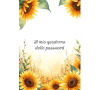 Il mio quaderno delle password A-Z: Agenda semplice e sicura per memorizzare password e credenziali